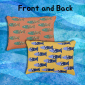 海ライフ、ビーチハウス、魚の恋人 アクセントクッション