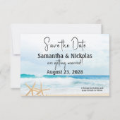 海ラブビーチ結婚式 セーブザデート (正面)