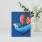 海ラーメン触手昆布鯨食自然 ポストカード (スタンド正面)