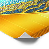 海リボンポスター ポスター (角)