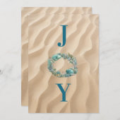 海リースJOYクリスマスカード シーズンカード (正面/裏面)