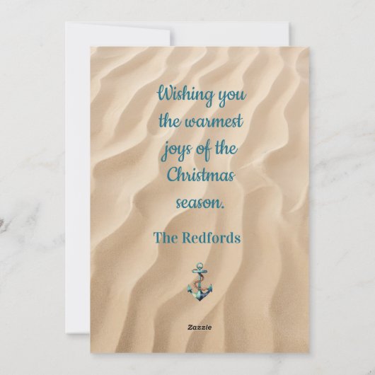 海リースJOYクリスマスカード シーズンカード (裏面)