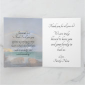 海レインボーパスター鑑賞サンキューカード サンキューカード (内部)