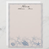 海レターヘッドによる宝物 レターヘッド (正面/裏面)