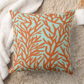 海レッドコーラルリーフ クッション (ブランケット)