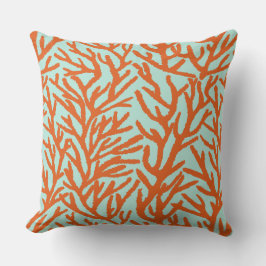 海レッドコーラルリーフ クッション