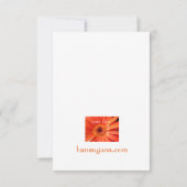 海レースノートカード サンキューカード (裏面)