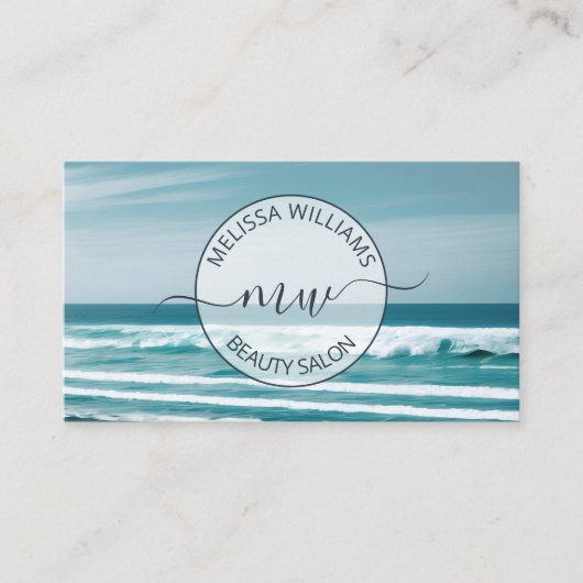 海ロゴ 名刺 (正面)