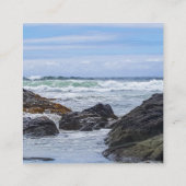 海ロックビーチハウスバケーションレンタル スクエア名刺 (裏面)