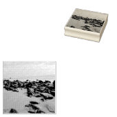 海ロックビーチ ラバースタンプ (押印)