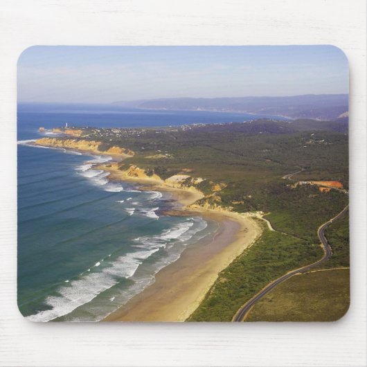 海ロ素晴らしードとスプリットポイント灯台 マウスパッド (正面)