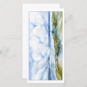 海ワイド8x4フラットカード サンキューカード (正面/裏面)