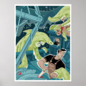 海上での攻撃 ポスター (正面)