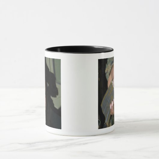 海上で弾薬を空白の弾く マグカップ (中央)