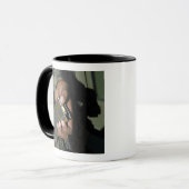 海上で弾薬を空白の弾く マグカップ (正面左)