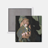 海上で弾薬を空白の弾く マグネット (正面/裏面)