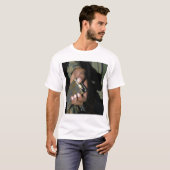 海上で弾薬を空白の弾く Tシャツ (正面フル)