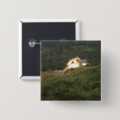 海上で直撃する 缶バッジ (正面&裏面)