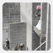 海上と役割遊の敵の攻撃者 スクエアシール (正面)