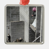 海上と役割遊の敵の攻撃者 メタルオーナメント (正面)