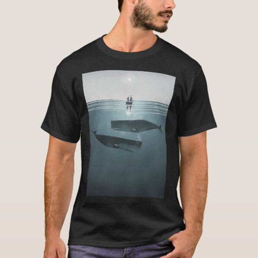 海上にて。 Tシャツ (正面)