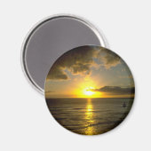 海上に接近する嵐 マグネット (正面/裏面)