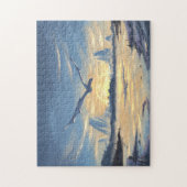 海上のファンタジー竜 ジグソーパズル (縦)