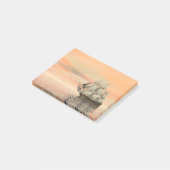 海上の古い商船 – 3D 描写 ポストイット (アングル)
