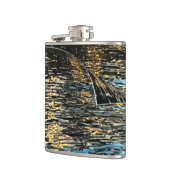 海上の夕灯り フラスク (左)