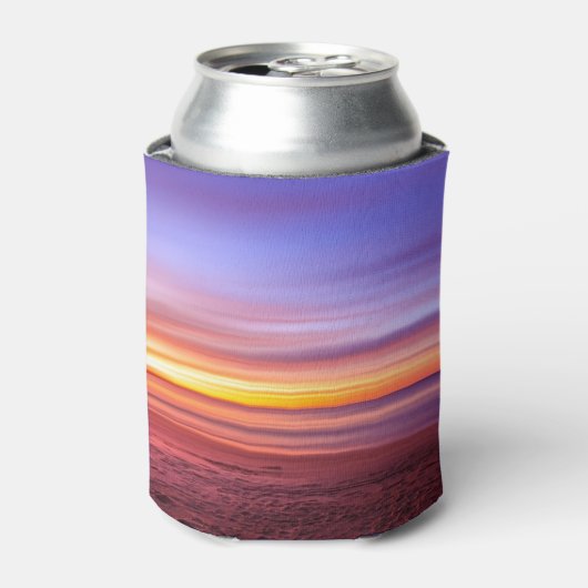 海上の紫色の空 缶クーラー (缶正面)