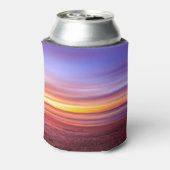 海上の紫色の空 缶クーラー (缶裏面)