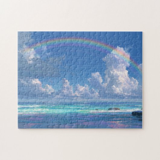海上の虹 ジグソーパズル (横)