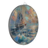 海上を航行する船 ダーツボード (正面左)