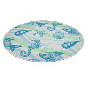 海上スケッチパターン カッティングボード (角)