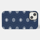 海上ツールパターン iPhoneケース (裏面横)