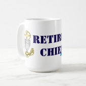 海上保安長官退職した コーヒーマグカップ (正面左)