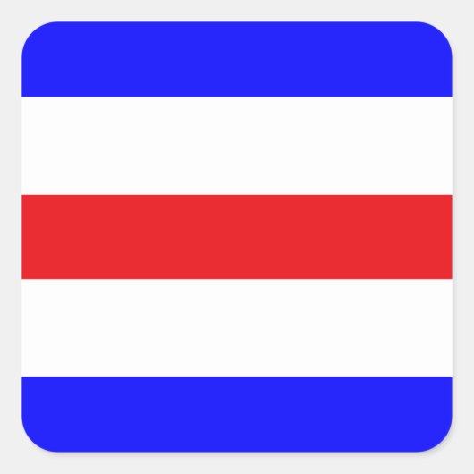 海上信号旗: 文字"C" チャーリー スクエアシール (正面)