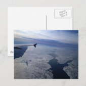 海上凍ってい飛行 ポストカード (正面/裏面)