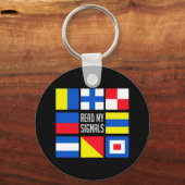 海上国旗のキーチェーン キーホルダー (正面)