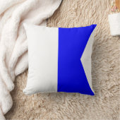 海上国旗A — Alpha クッション (ブランケット)