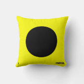 海上国旗I – インド クッション (裏面)