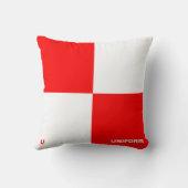 海上国旗U – ユニフォーム クッション (裏面)