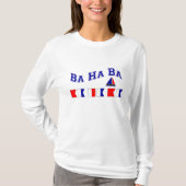 海上旗が付いているBa HaのBa、 Tシャツ (正面)