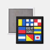 海上旗の磁石 マグネット (正面/裏面)