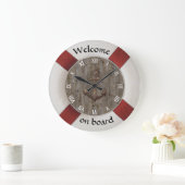 海上時計の時計 ラージ壁時計 (ホーム)