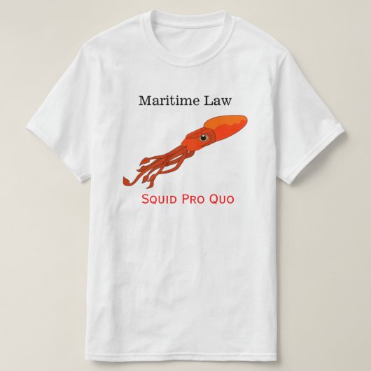海上法 Tシャツ (デザイン正面)