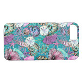 海上海シェルiPhoneの場合 Case-Mate iPhoneケース (裏面(横))