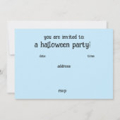海下のハロウィーンカーニバル 招待状 (裏面)