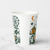 海下のハロウィーンカーニバル 紙コップ (左)