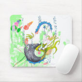 海下の海馬(スカル) マウスパッド (マウス)